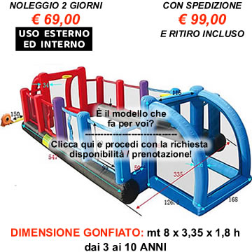 Noleggio Gonfiabile Calcetto