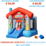 Noleggio Castello Gonfiabile Fun House