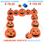 Noleggio gonfiabile HALLOWEEN - tipo B