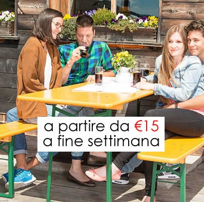 Vendita Online set tavoli e panche pieghevoli da birreria per feste e sagre