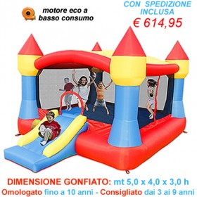 Gonfiabile Castello XXL - Castello Gonfiabile per bambini